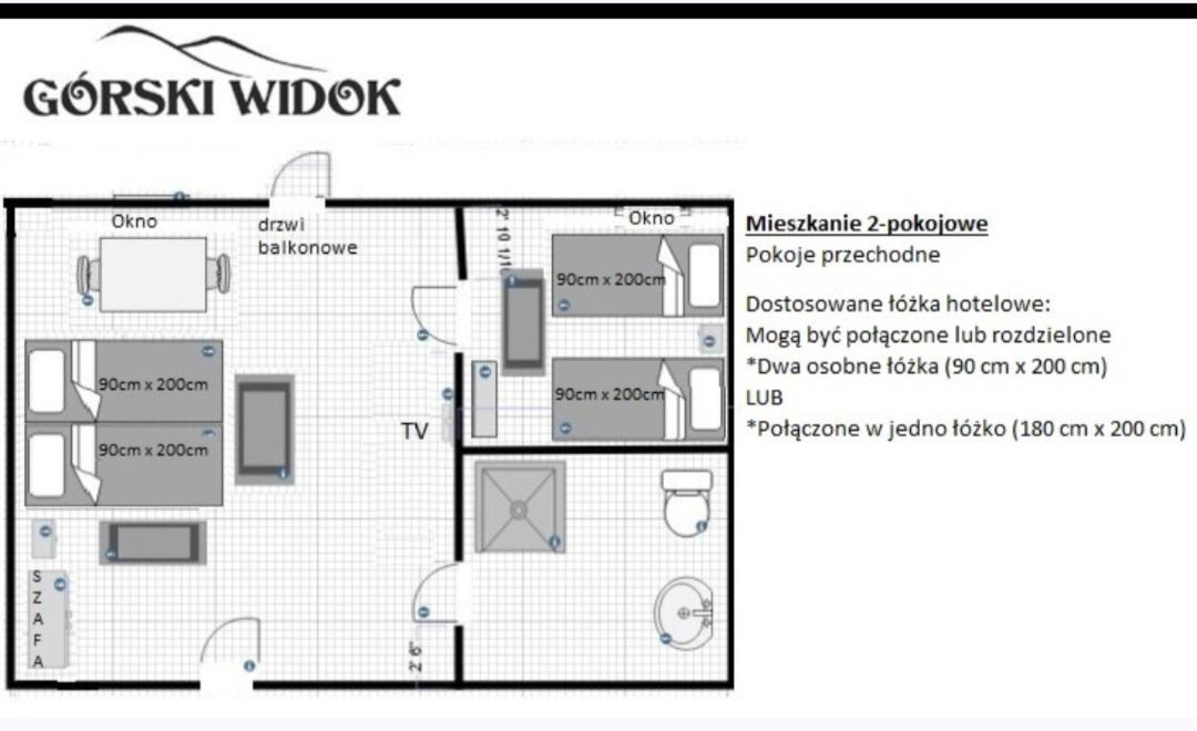 Gorski Widok Karpacz Apartamenty I Pokoje- Salon Kominkowy Екстериор снимка